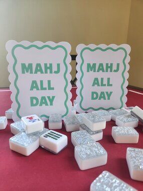 Mah Jong Tile Shuffle Cards – Mahj All Day